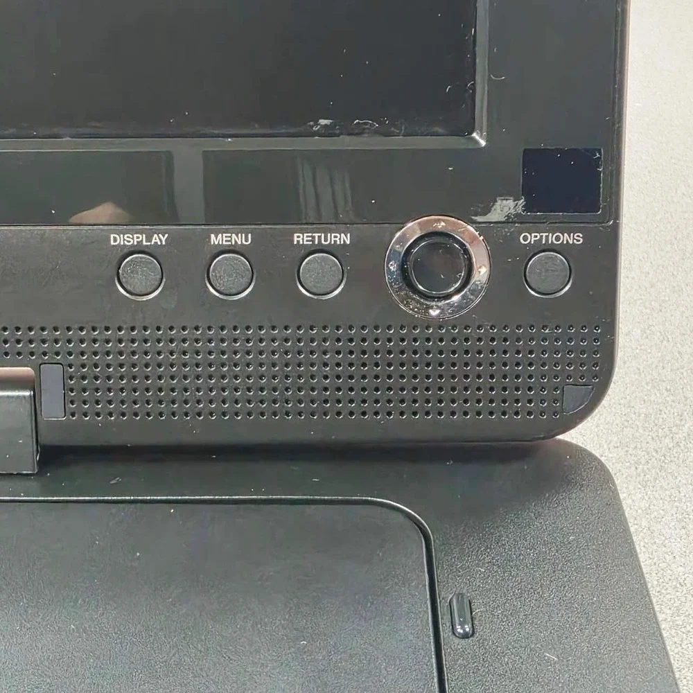Sony DVP-FX820 Portable DVD Player Red Swivel Screen Widescreen